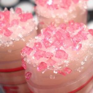 Pink Sugared Lemonade Sugary Lip Scrub - Lip Scrub - Exfoliating Sugar Lip Scrub